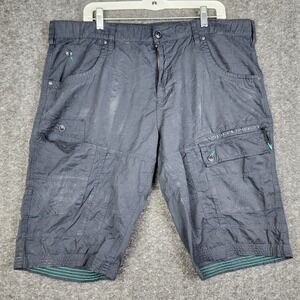 Projek Raw Cargo Shorts Mens 40 Charcoal Grey Gorpcore Utility Coordinates